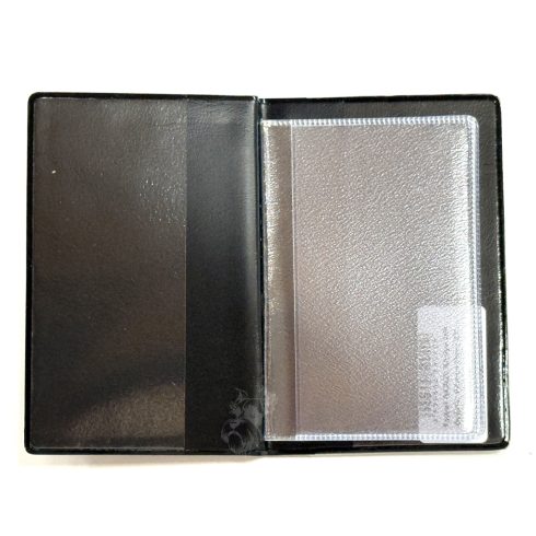 29- Okmánytartó, felirat nélküli, 8 x 10,5 cm, 6 lapos