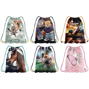 R - Tornazsák mintás, vízálló poliészter - 6 minta