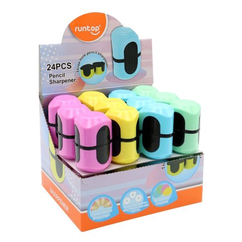 32 - Hegyező színes 3 lyukú - 4 színben vegyesen