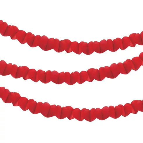 R- Party girland szivecske 2 darabos - 330338