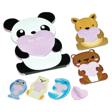 04- Jegyzettömb Állatos 78x116 - 52806