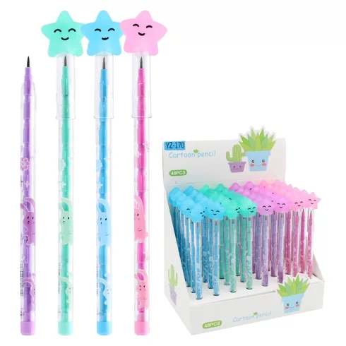 06- Ceruza tolóbetétes csillag - A611