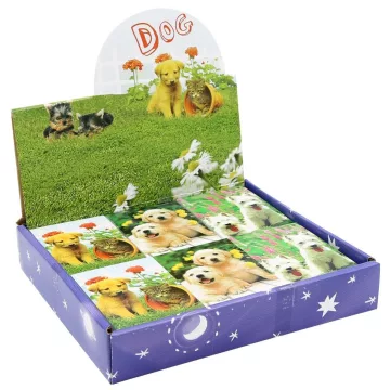 32- Jegyzettömb 60x84 mm Dog - 52958