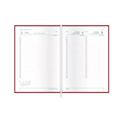 19- Napi agenda A5 JOY T021J 2026 - 5 mintával