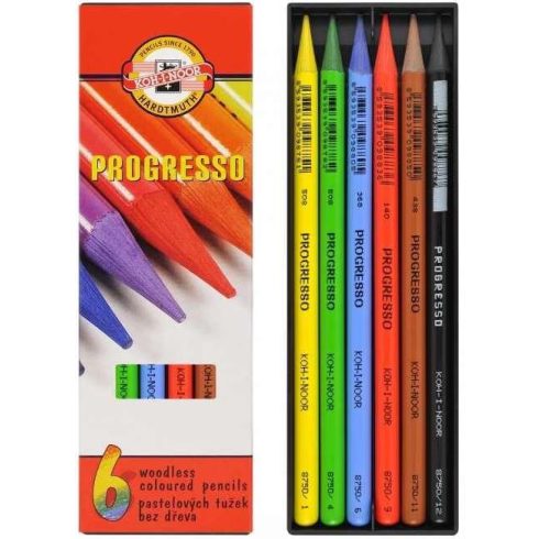 13- Progresso színes ceruza Koh-I-Noo 6 darabos 