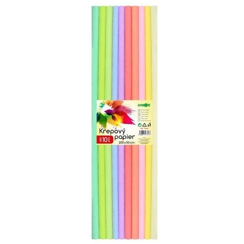 34- Krepp-papír pasztell vegyes