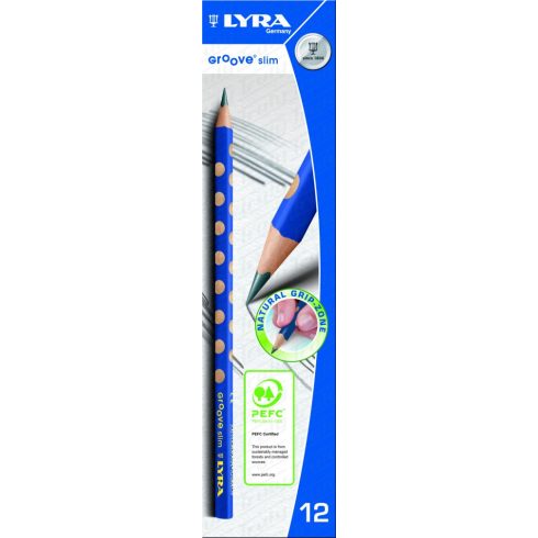 26- Lyra Groove Slim ceruza HB 12 darabos