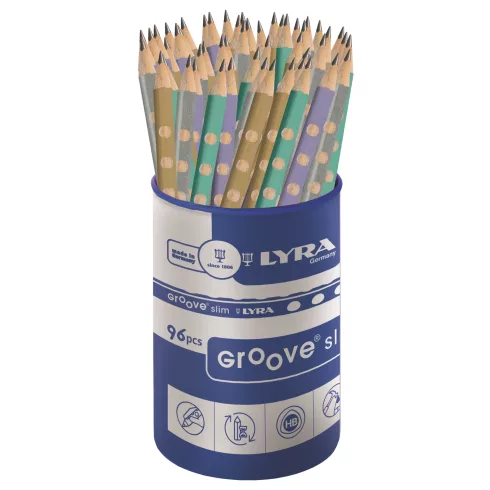 27- Ceruza Lyra Groove Slim HB Metál - 1763962