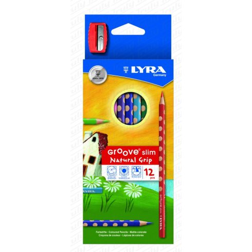 26- Lyra Groove Slim 12-es színes ceruza