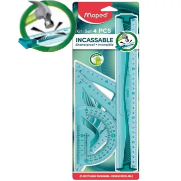   23- Vonalzó szett Maped 4 darabos hajlítható 30 cm - 244304