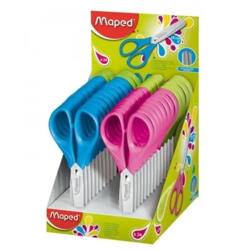 23- Olló Maped 13 cm "Essentials Soft" balkezes - 464312