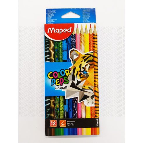 23- Színes ceruza Maped 12 darabos Animals - 832212