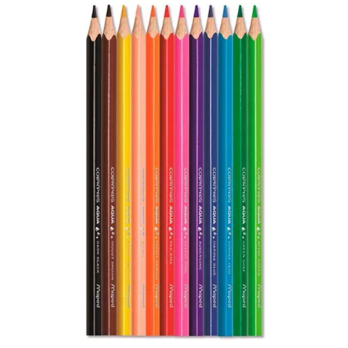 23- Színes ceruza Maped 12 darabos Aquarell - 836011