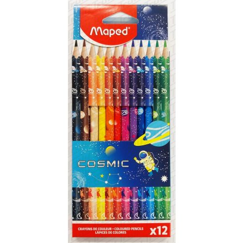 23- Színes ceruza Maped 12 darabos Cosmic - 862242