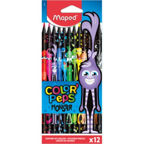 23- Színes ceruza Maped 12 darabos Monster - 862612