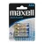 13- Elem Maxell mikro AAA Alkaline LR03 - BL4