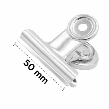 32- Iratcsipesz Foska mágneses 50 mm