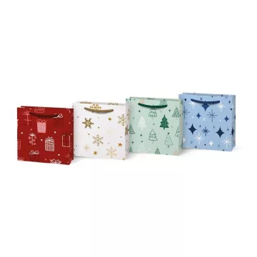 R- Dísztasak karácsonyi MIX (T0-V8) 9x9x4 cm - 5253026