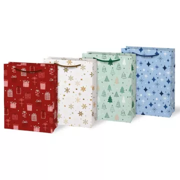 R- Dísztasak karácsonyi MIX (T4-V47) 19x25x9 cm - 5253037