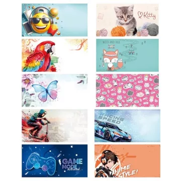 12- Boríték mintás LA/4 gyerek, 20 darab/csomag - 5550351