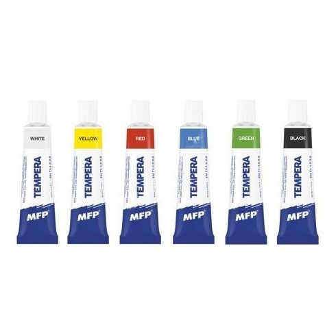 12- Tempera MFP tubusos 6 x 12ml  - 6300356