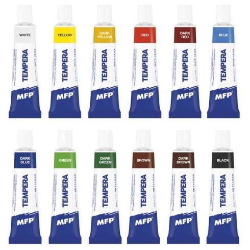 12- Tempera MFP tubusos 12 x 12ml - 6300357