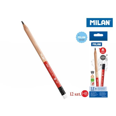 27- Milan ceruza HB Maxi radíros