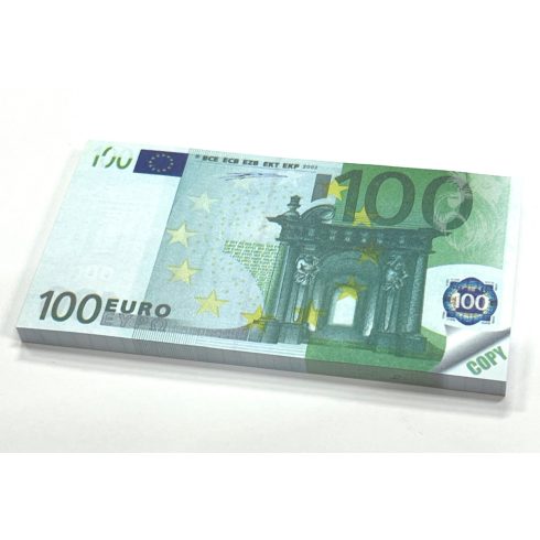 13- Tépőtömb pénz 100 Euro
