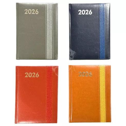 24- Napi agenda B6 varrott 2026 - 4 színben