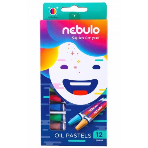 30- Olajpasztell Nebulo 12 darabos - NOPK-12 