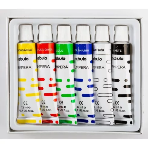 30- Tempera Nebulo tubusos 6x12ml 
