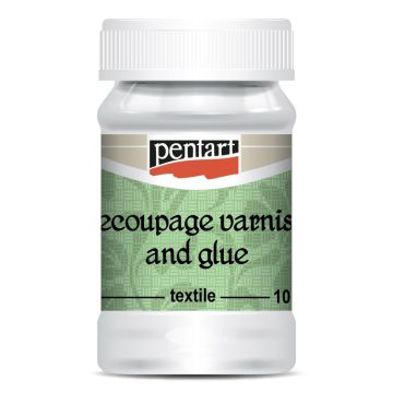 31-  Dekupázs ragasztólakk Pentart textilre 100ml