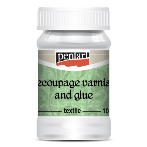 31-  Dekupázs ragasztólakk Pentart textilre 100ml