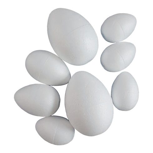 R - Polisztirol tojás 6 cm-es (40 db/csomag) - 183