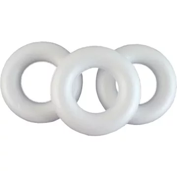 R - Polisztirol koszorú 18 cm (3 db/csomag) - 2131