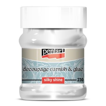   31- Dekupázs ragasztólakk Pentart selyemfényű 230 ml - 3211