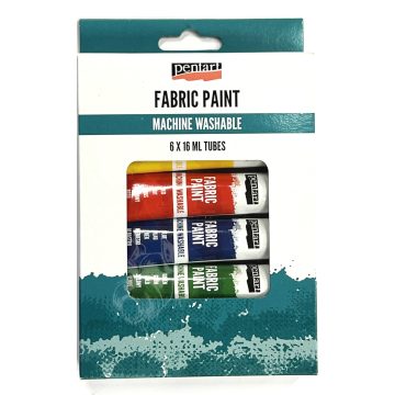 30 - Textilfesték Pentart tubusos 6 x 16 ml - 45122