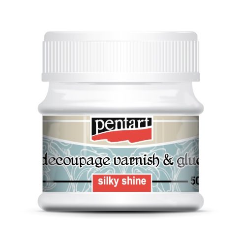 31- Dekupázs ragasztólakk Pentart selyemfényű 50 ml - 639