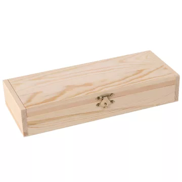 30 - Fa hosszú láda 25 x 10 x 4,5 cm - 8114