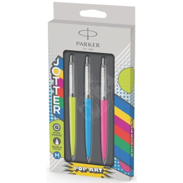 19- Golyóstoll Parker Jotter Pop Art 3 darabos