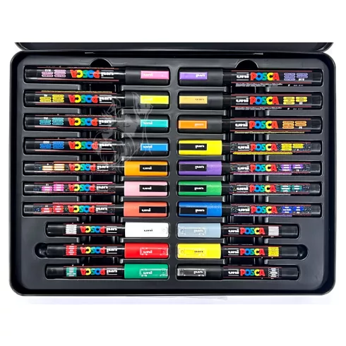 20- Dekormarker Uni Posca 20 darabos - GROOVY colors