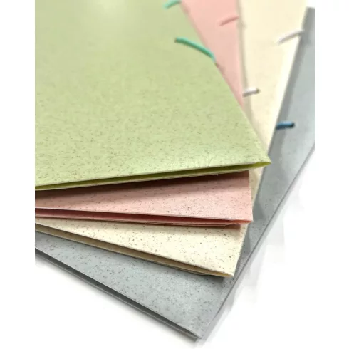 12 - Gumis mappa A4 PVC pasztell