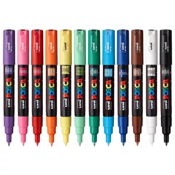 20- Dekormarker Uni Posca PC-1M - 14 színben