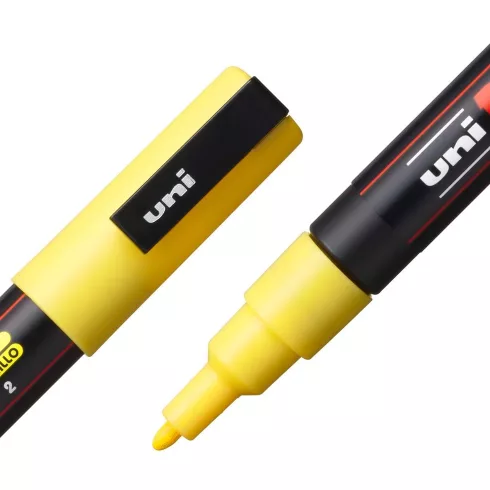 20- Dekormarker Uni Posca PC-3M - 37 színben