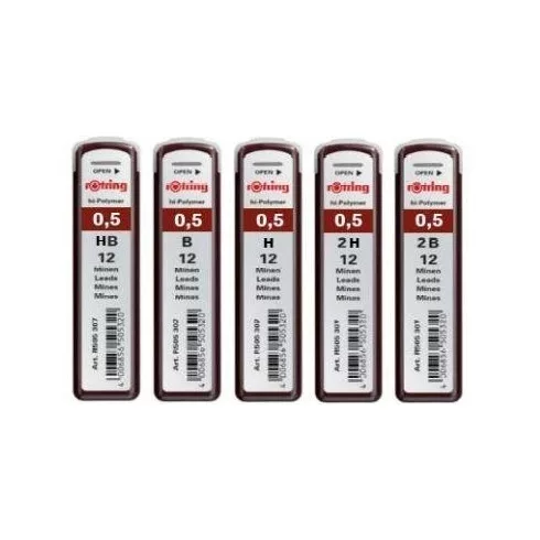 02- 0,5 pixbél Rotring Tikky - HB, B, 2B