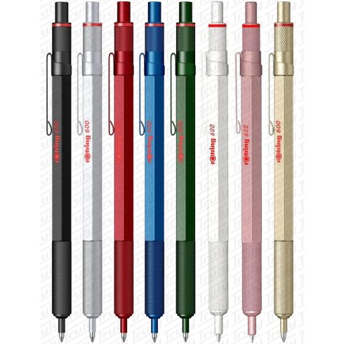 02- Golyóstoll Rotring 600 - 8 színben