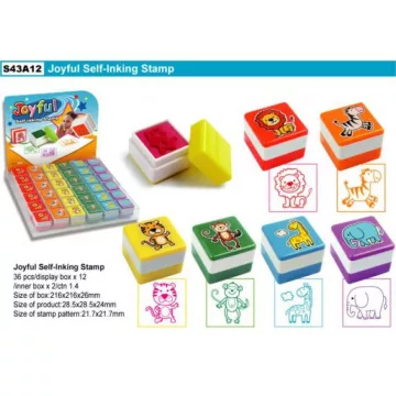 28- Nyomda kicsi négyzet állatos