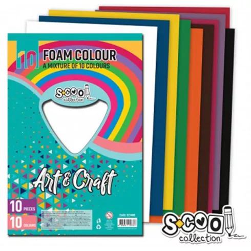 R- Dekorgumi A/4 vegyes 10db-os Art&Craft SC1488