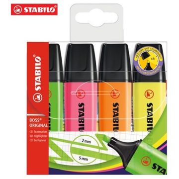 05- Szövegkiemelő Stabilo BOSS 4 darabos NEON