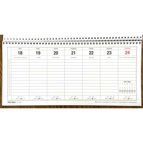 24- Naptár asztali 2026 - TA24